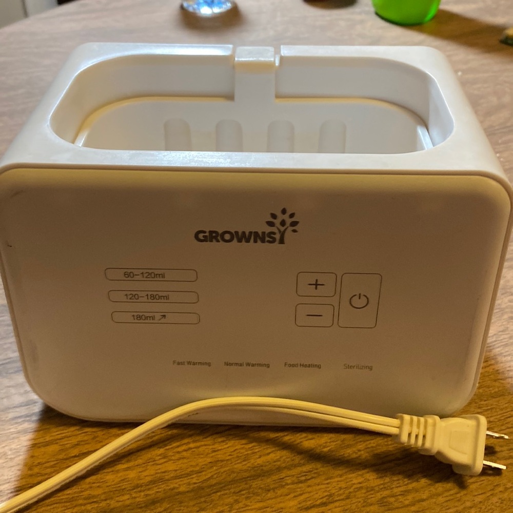 Grownsy baby bottle warmer